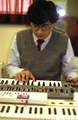 Laurence on keyboards