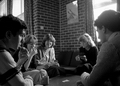 Tense poker game