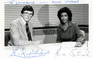 Richard Whitmore and Moira Stuart