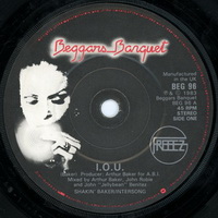 Freeez - I.O.U. 7 inch label